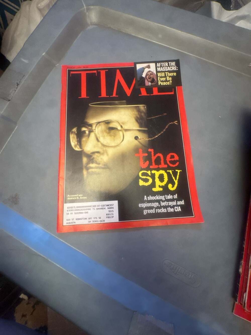 1994 March 7, TIME Magazine, Aldrich Ames, (MH595)